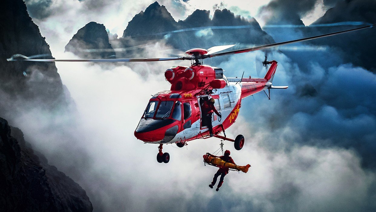 Рятувальна операція в Татрах. Фото: TOPR