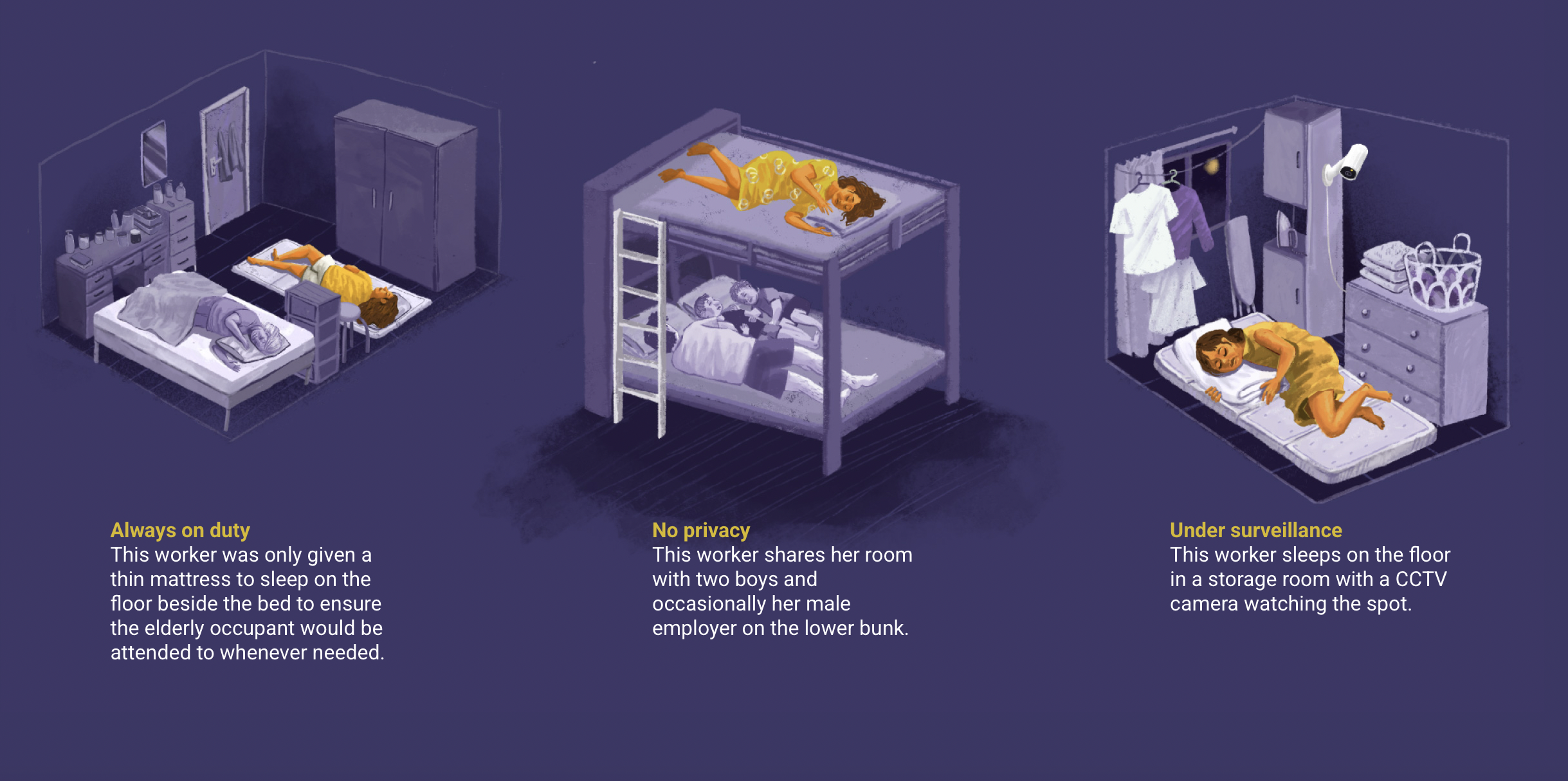 Скриншот із матеріалу SCMP «Bedtime stories of Hong Kong’s helpers»