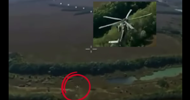 Українські бійці FPV-дроном збили російський ударний гелікоптер Мі-28 (ВІДЕО)