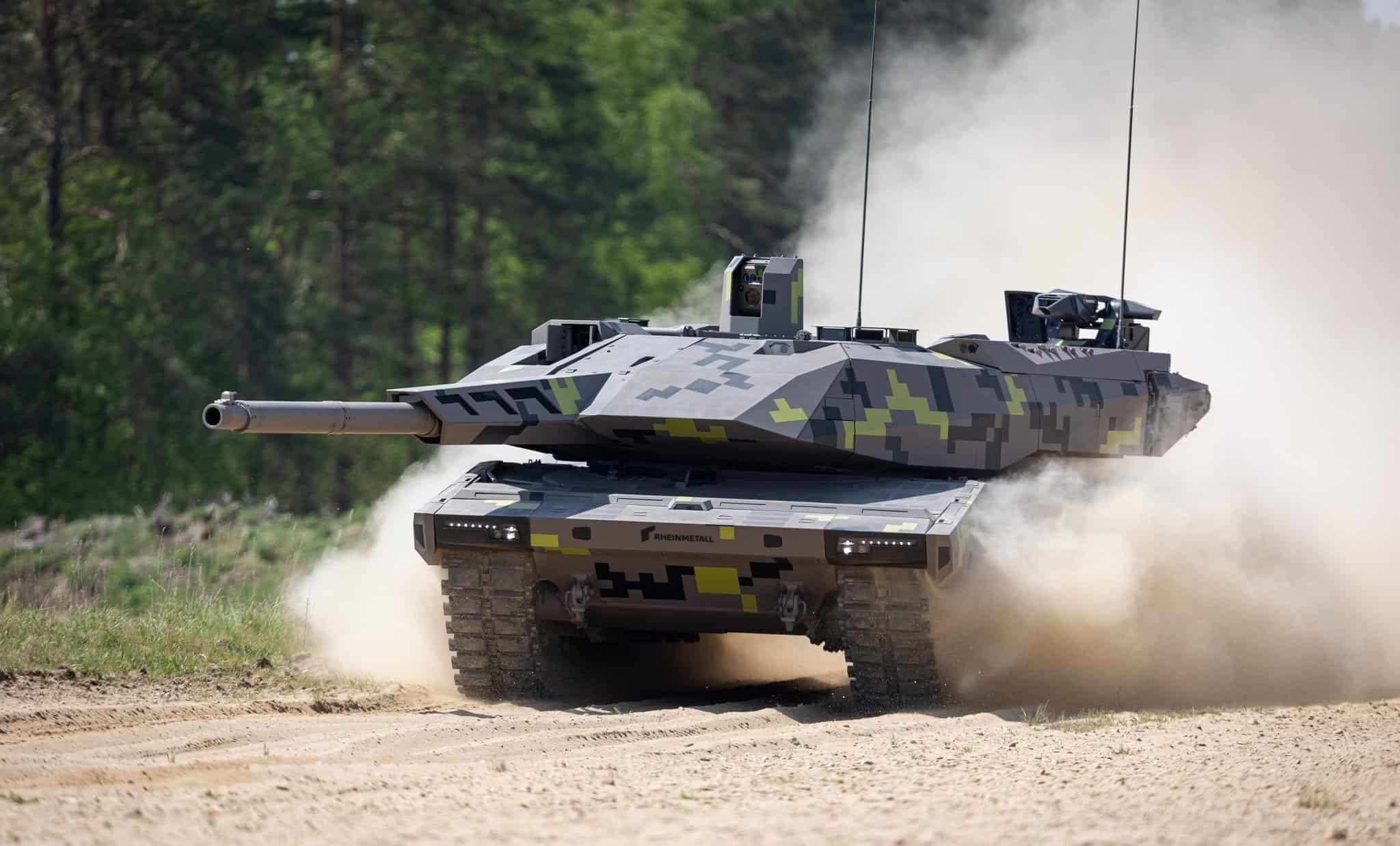 Основний бойовий танк Panther KF51 від німецької компанії Rheinmetall