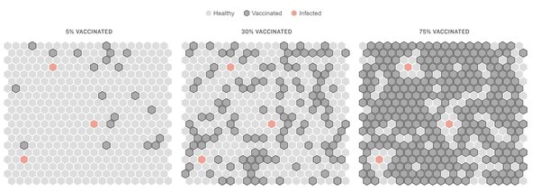 Чому для припинення пандемії потрібні високі рівні вакцинації (ІНФОГРАФІКА)