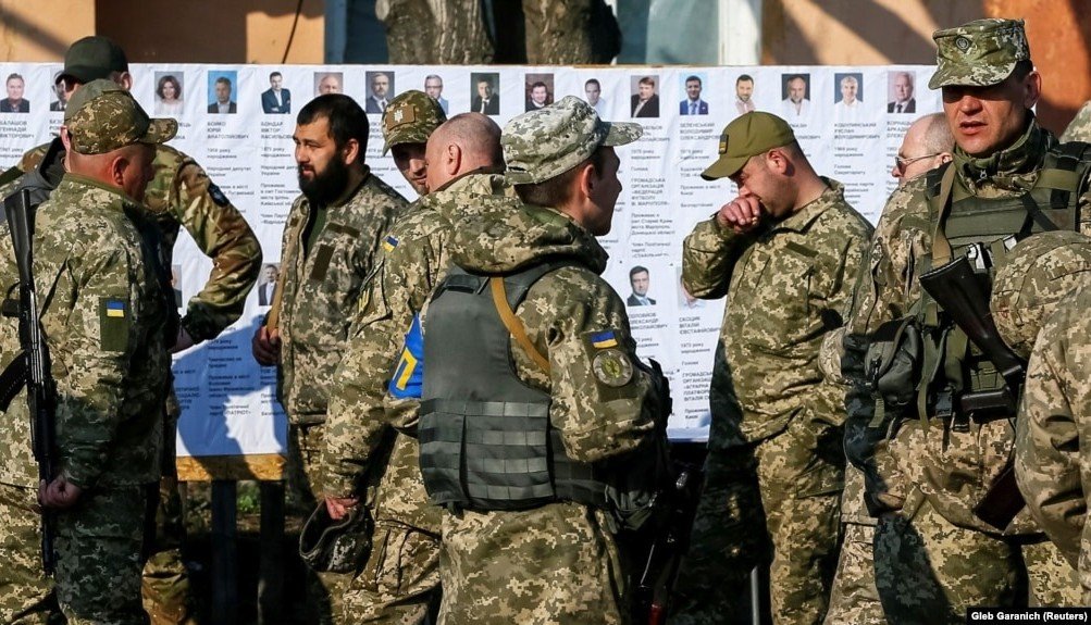 Виборча дільниця біля лінії фронту. Село Зайцеве Бахмутського району Донецької області, 31 березня 2019 року