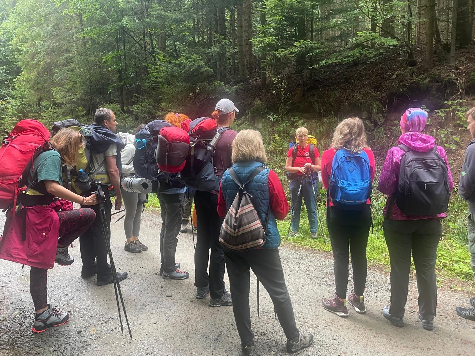 Майбутні польські гіди в навчальному поході. Фото: SKPG Kraków