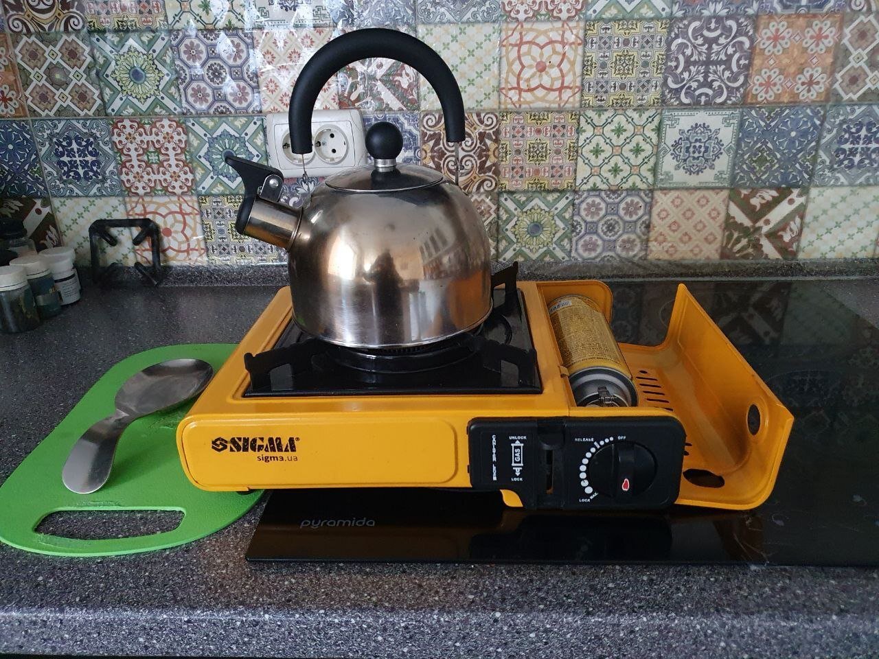 Gas stove from Ukrainian brand Sigma