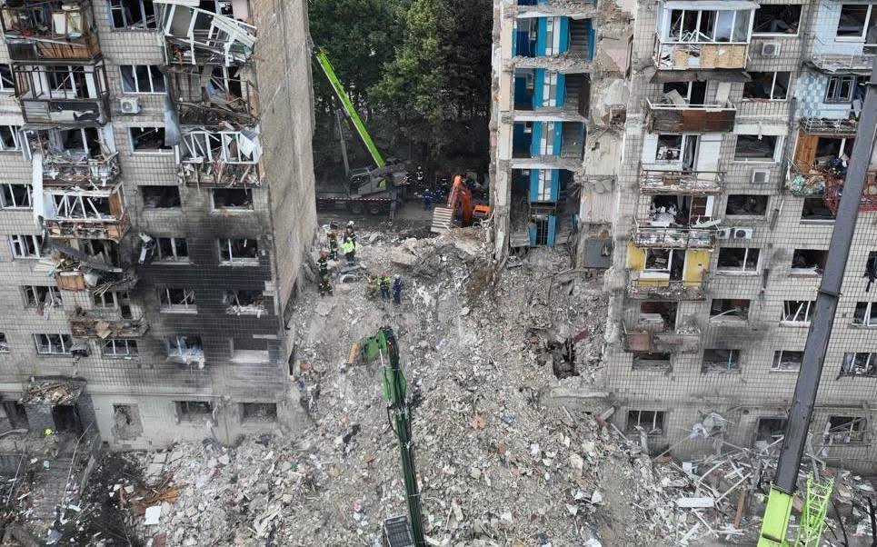 Combined attack of Kyiv in June 2025