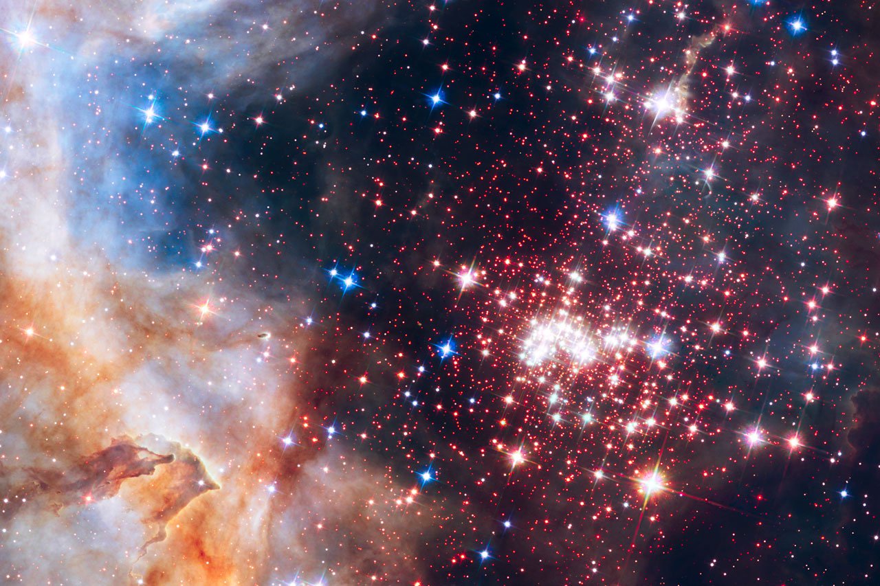 Зоряний кластер Westerlund 2: фото ESA/NASA/Hubble