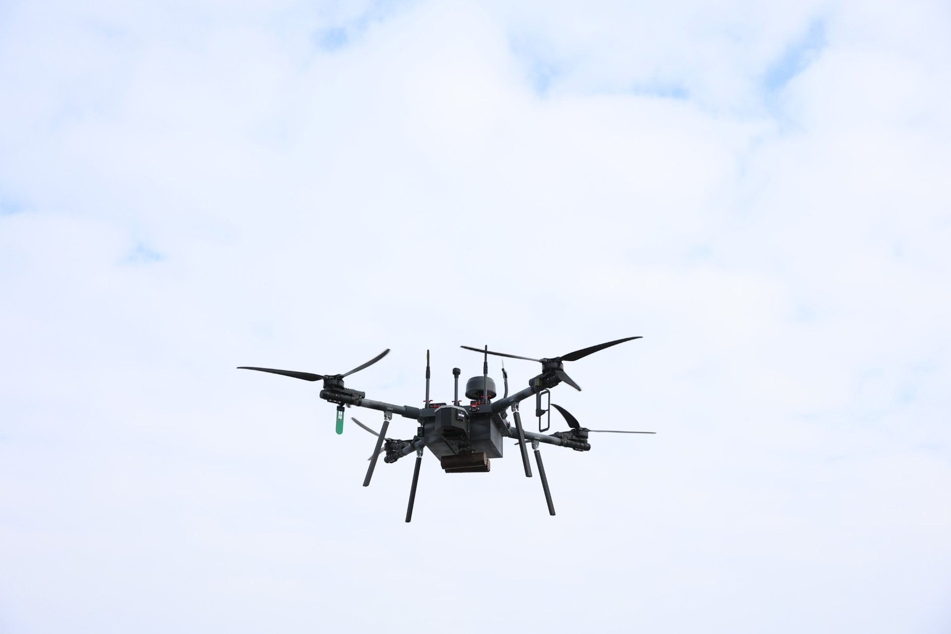 Важкий БПЛА під час випробувального польоту. Фото: "Оборонка", Ярослав Табінський