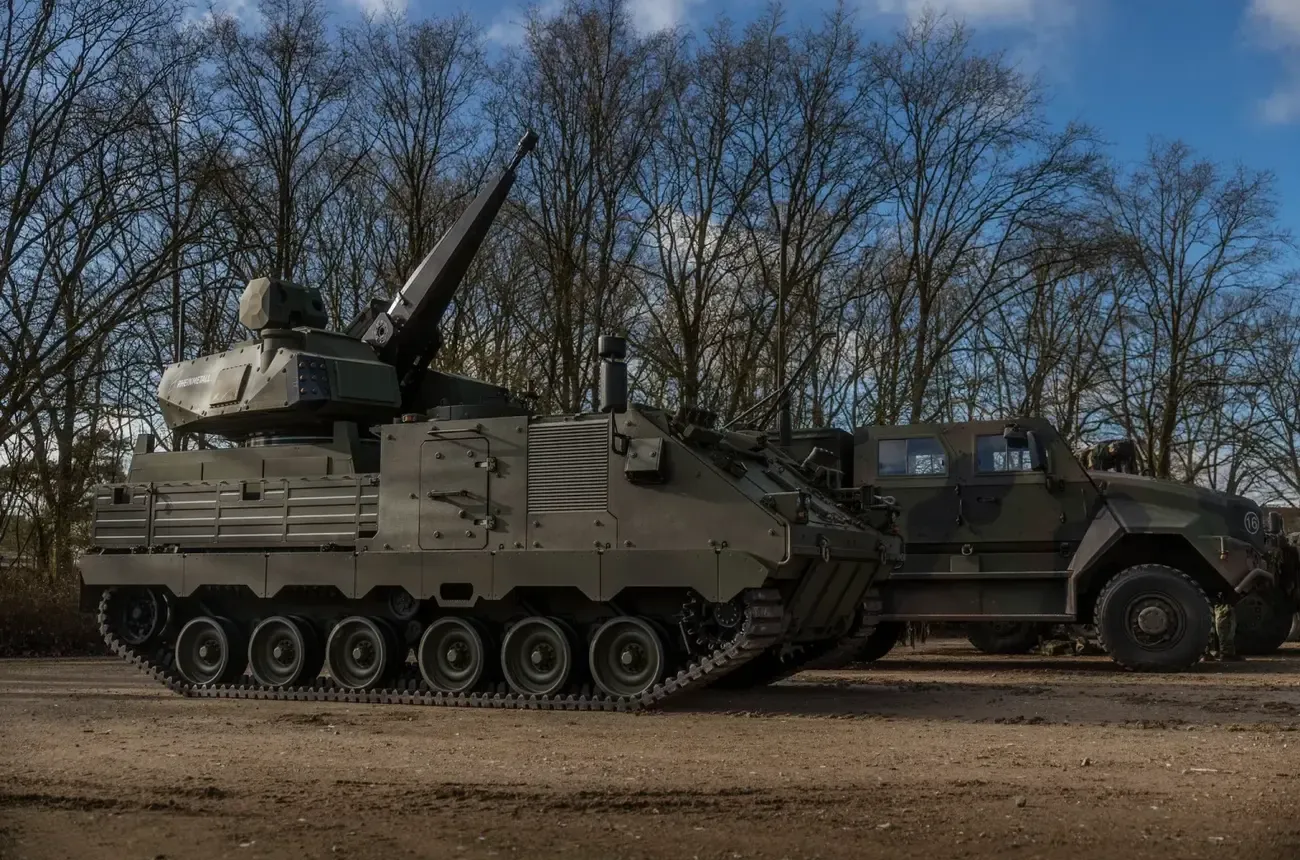Система ППО Skyranger 30 на базі ACSV. Фото: міноборони Нідерландів
