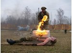 Попередній перегляд The 11th Guards Mechanized Brigade shows its young viewers what it's like to burn in a tank