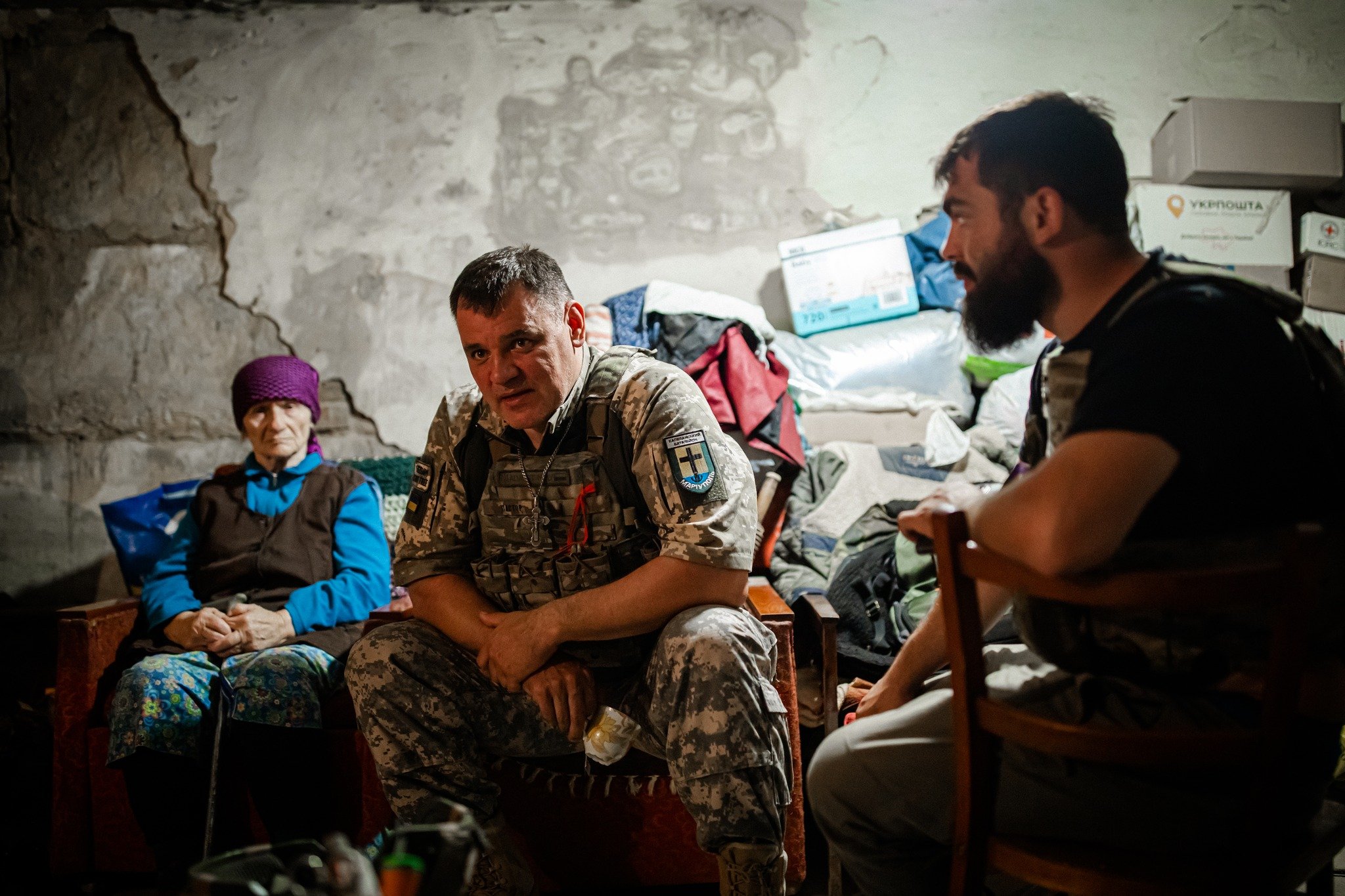 Капелан Геннадій Мохненко після виїзду з окупованого Донбасу почав активно волонтерити й допомагати військовим