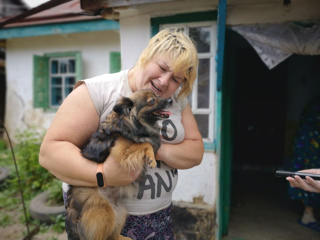 Тетяна з Харкова, яка виїхала з родиною та домашніми тваринами