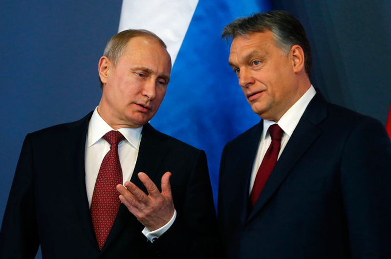 Володимир Путін та Віктор Орбан  Фото: Reuters