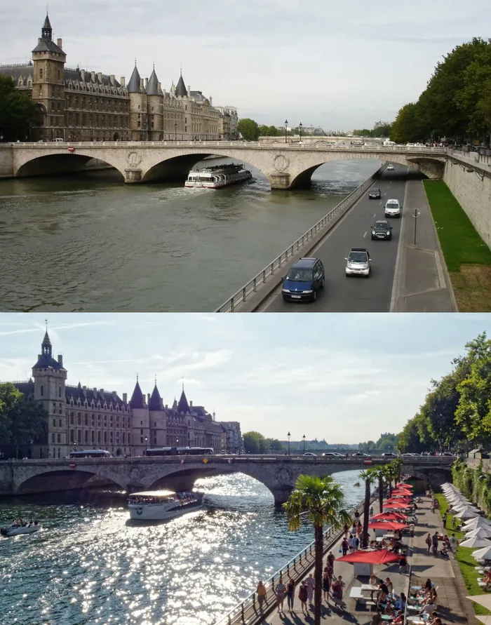 Набережну Сени в Парижі перебудували й зробили її пішохідною