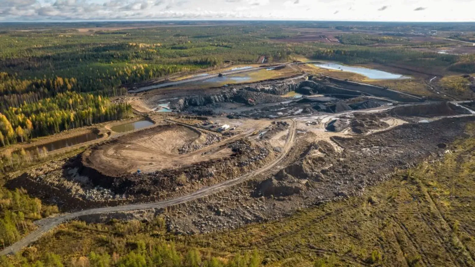 Літієвий кар'єр у Фінляндії. Джерело фото: Ліга