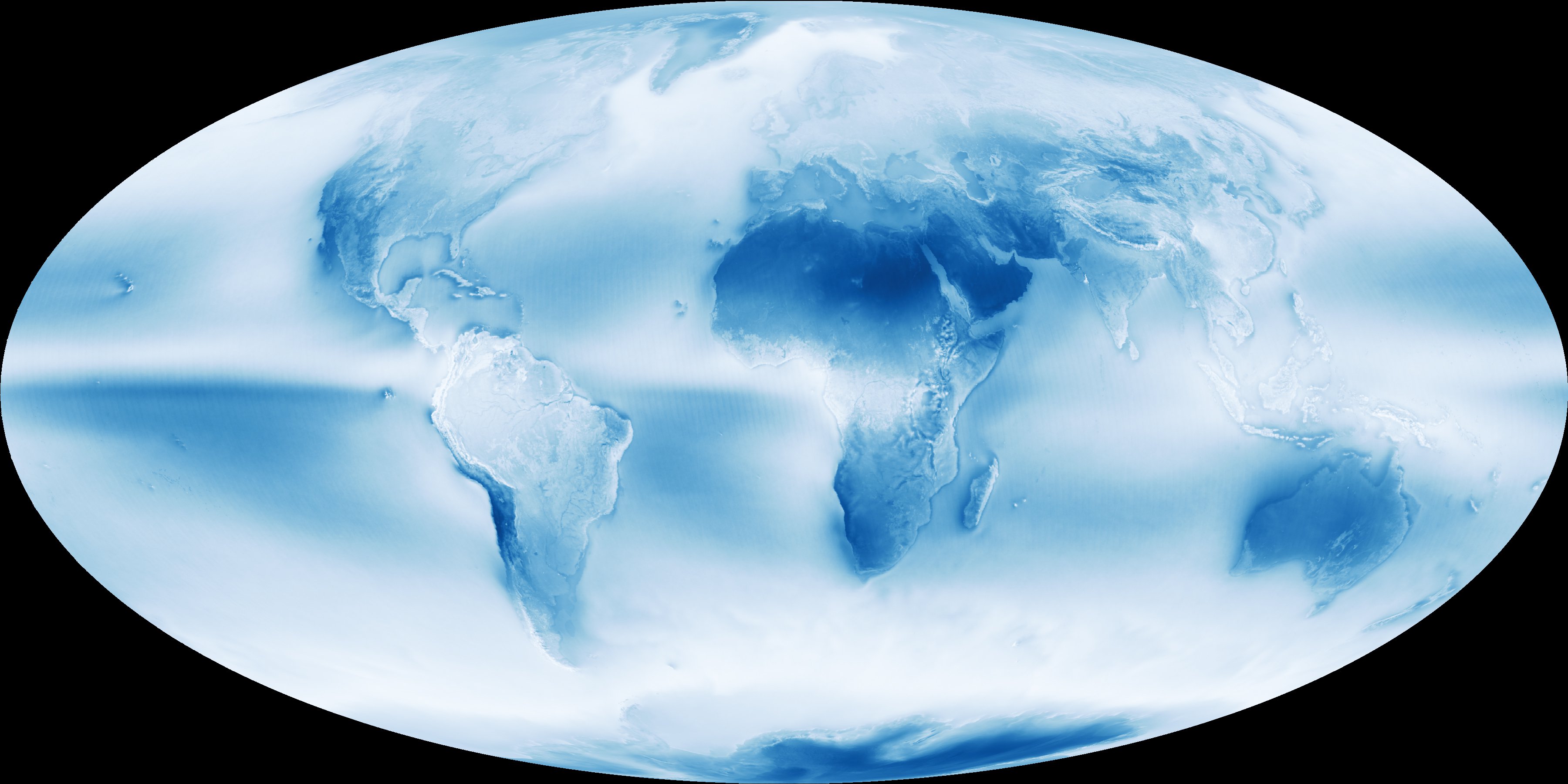 NASA Earth Observatory, зображення: Jesse Allen та Kevin Ward, з використанням даних від MODIS Atmosphere Science Team, NASA Goddard Space Flight Center