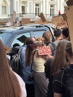 Попередній перегляд Мітинг проти ліквідації НАБУ та САП у Києві. Фото: Texty.org.ua