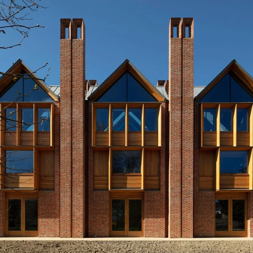 Нова бібліотека в коледжі Магдалини, Кембридж, від Niall McLaughlin Architects. Фото: Nick Kane