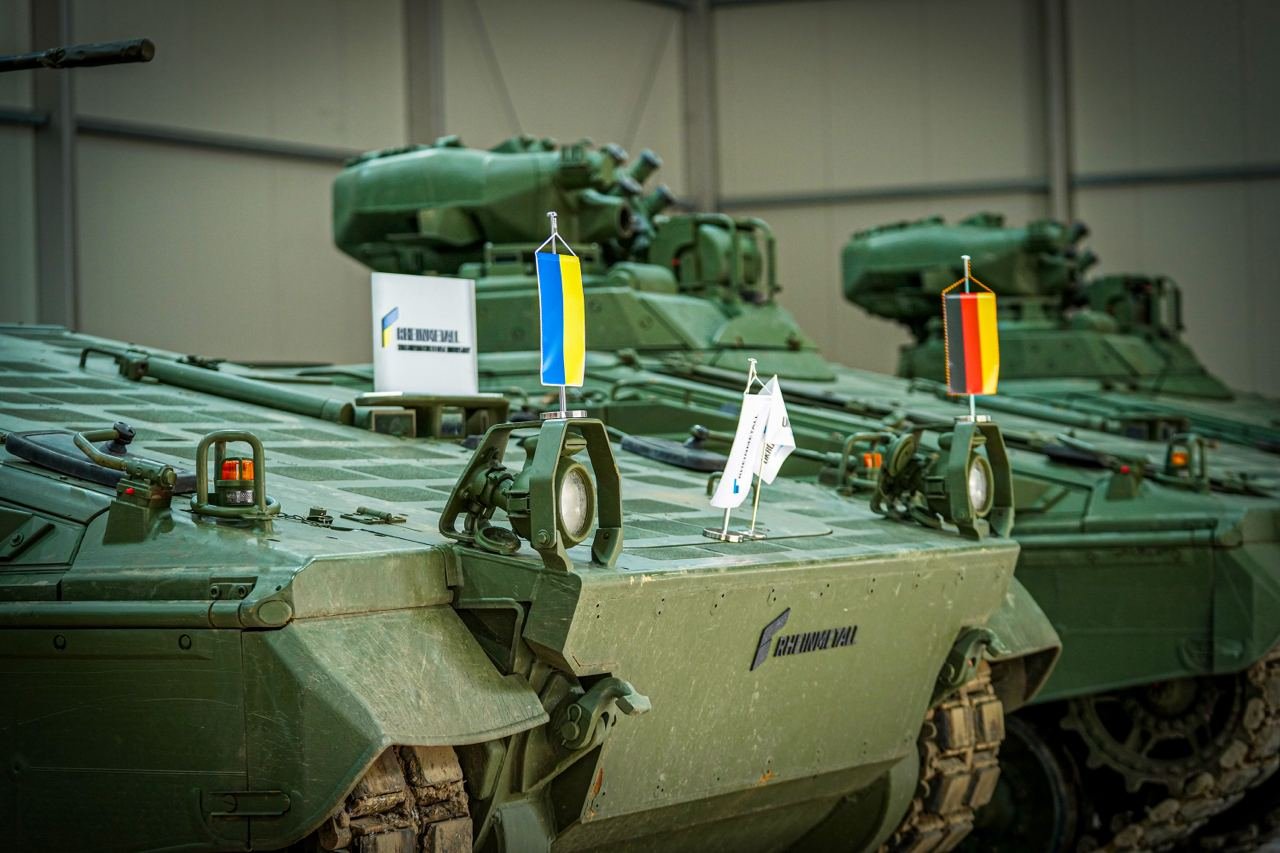Бойові машини Marder Фото: АТ «Українська оборонна промисловість»