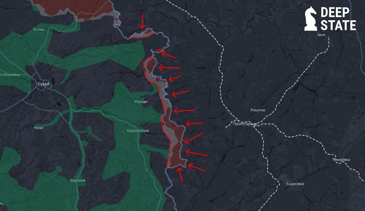 Карта: DeepState