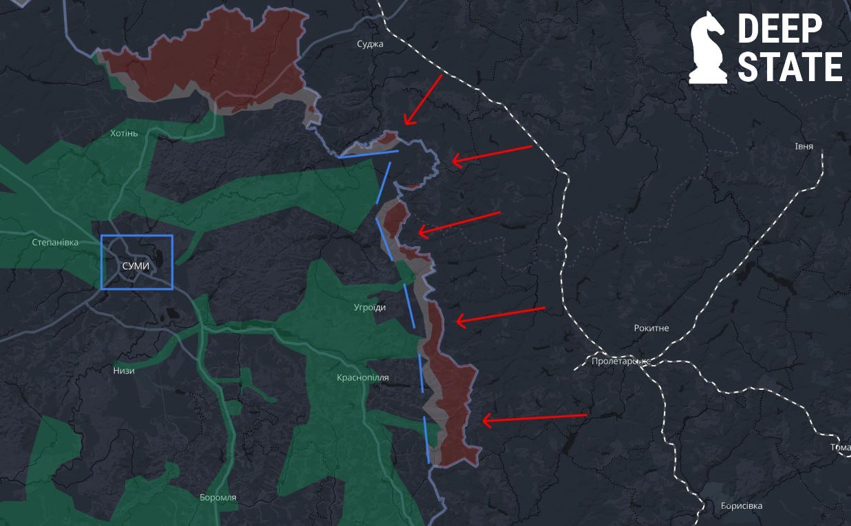 Карта: DeepState