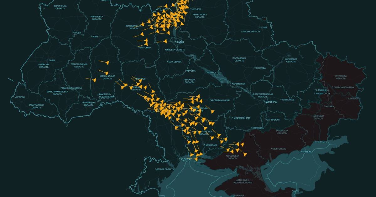 Доба повітряного терору: траєкторії та хронологія масованої атаки 13-14 травня