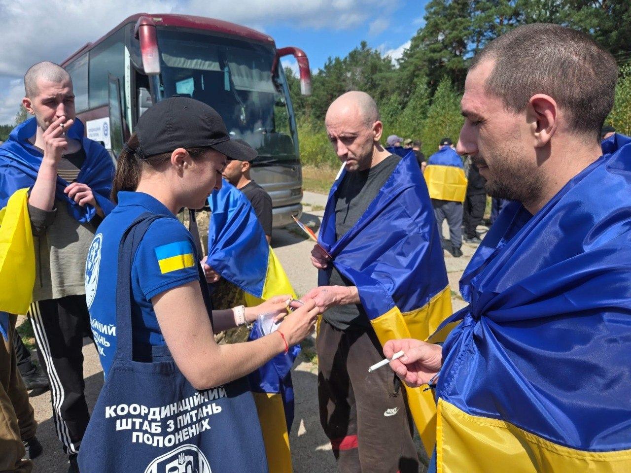 Обмін полоненими 19 серпня