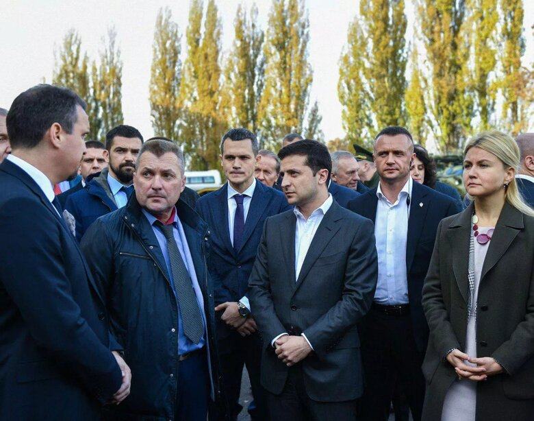 Президент Зеленський під час візиту до Харкова у листопаді 2019. Сайт Президента України