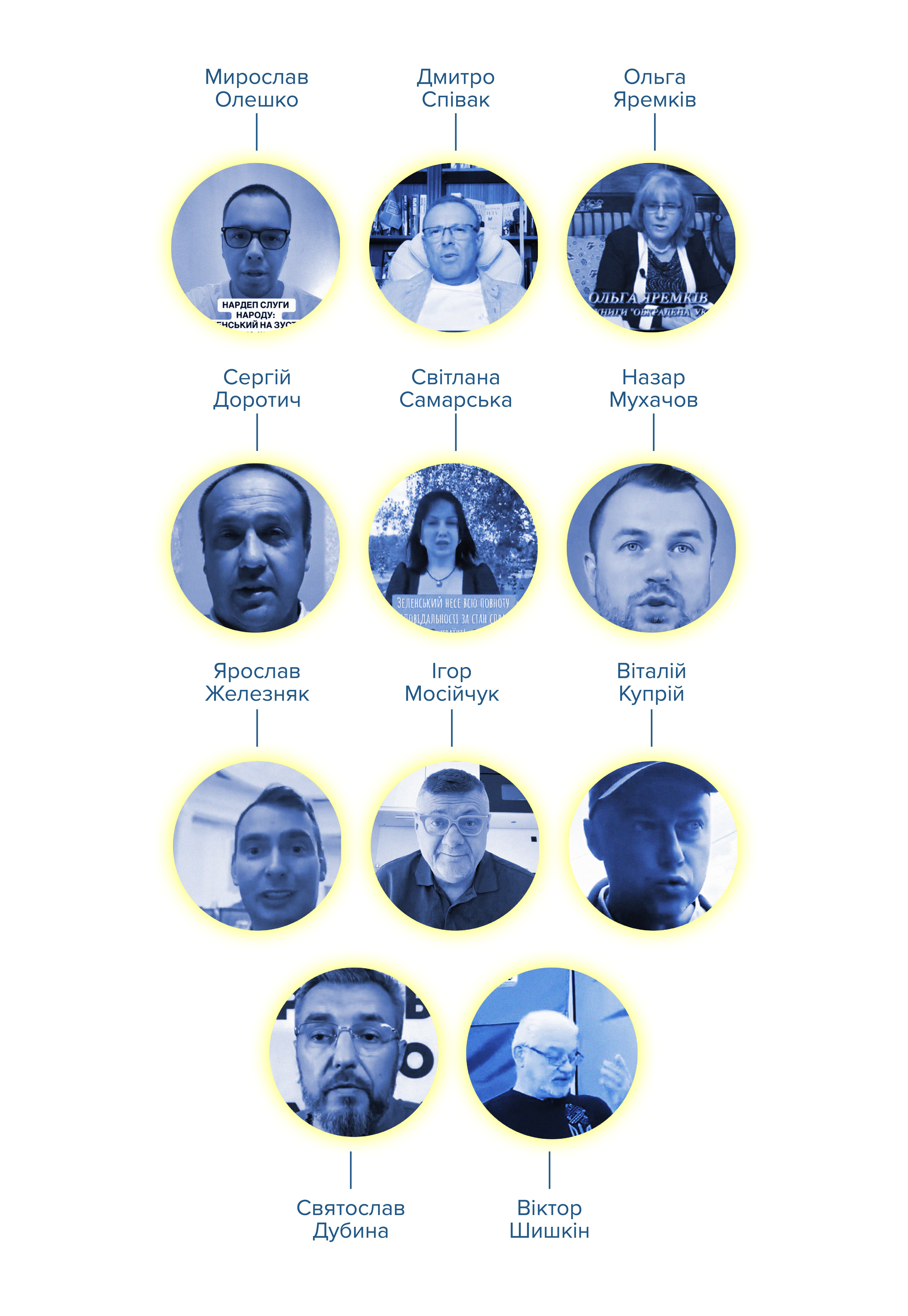 11 публічних та політичних діячів