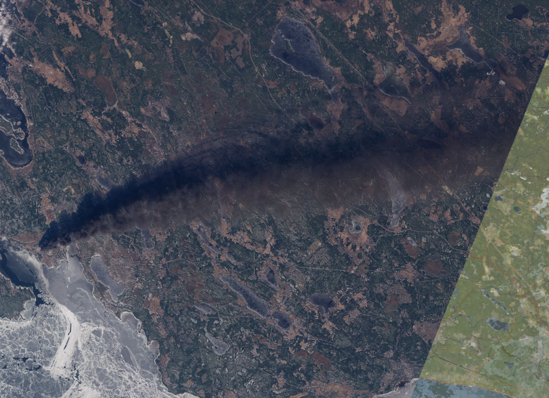 пожежа на нафтовому терміналі