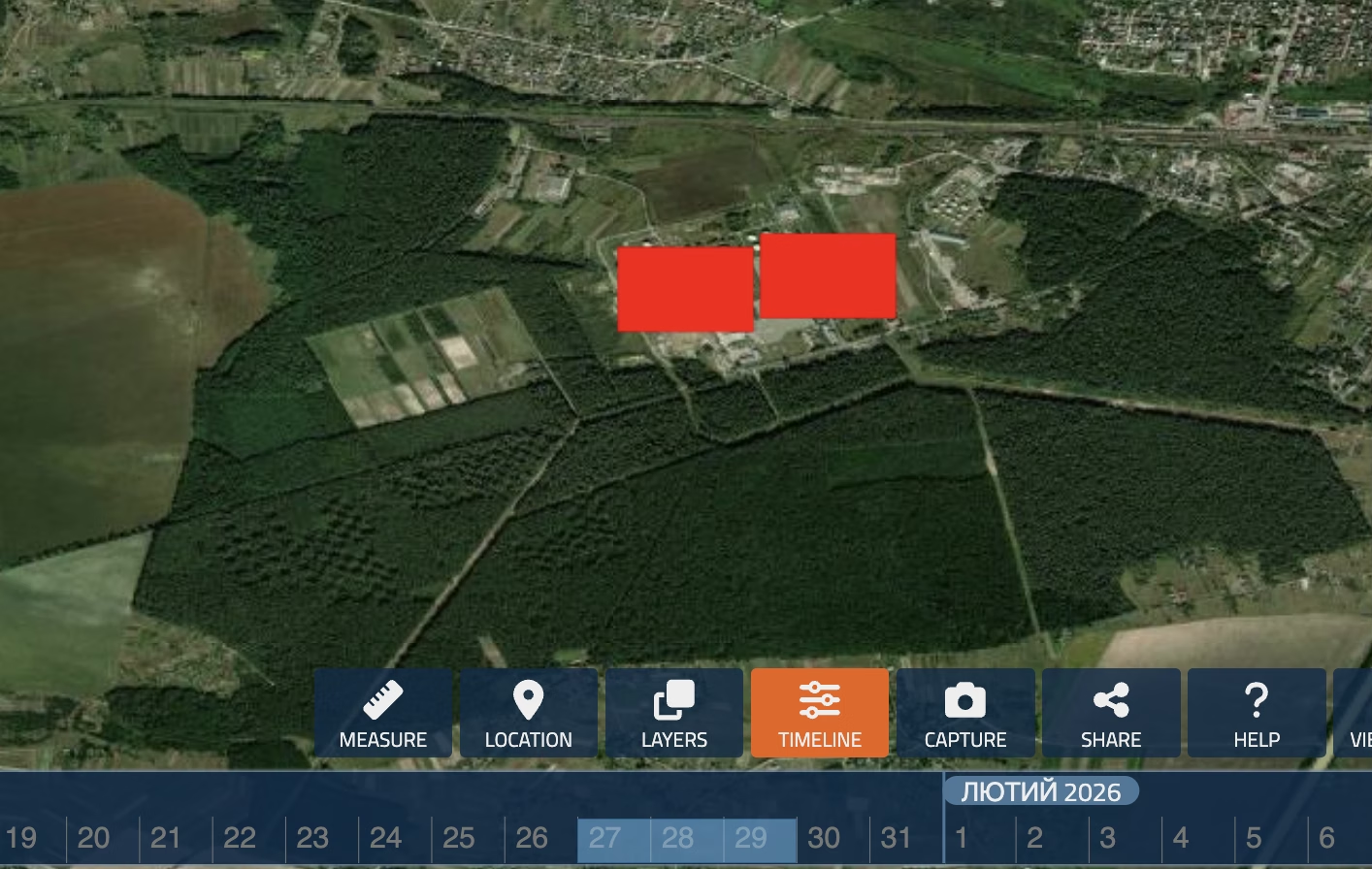 Fire at an oil pipeline facility near Brody, Lviv Oblast, January 27–29, 2026