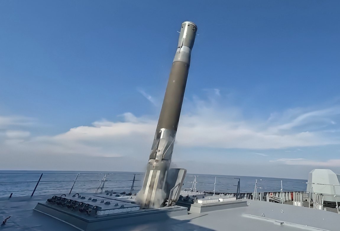 Пуск ракети «Циркон» з корабля у Середземному морі, 03.12.2024. Джерело фото: Мілітарний