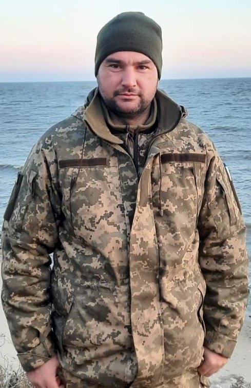 Soldier Vitalii Klochenko. Photo provided by his wife